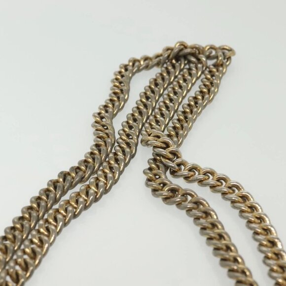 GUCCI GG Supreme Chain Shoulder Bag PVC Beige Gold 409487 Auth bs29070 - Picture 9 of 16